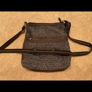 The Sak cross-body crochet purse.